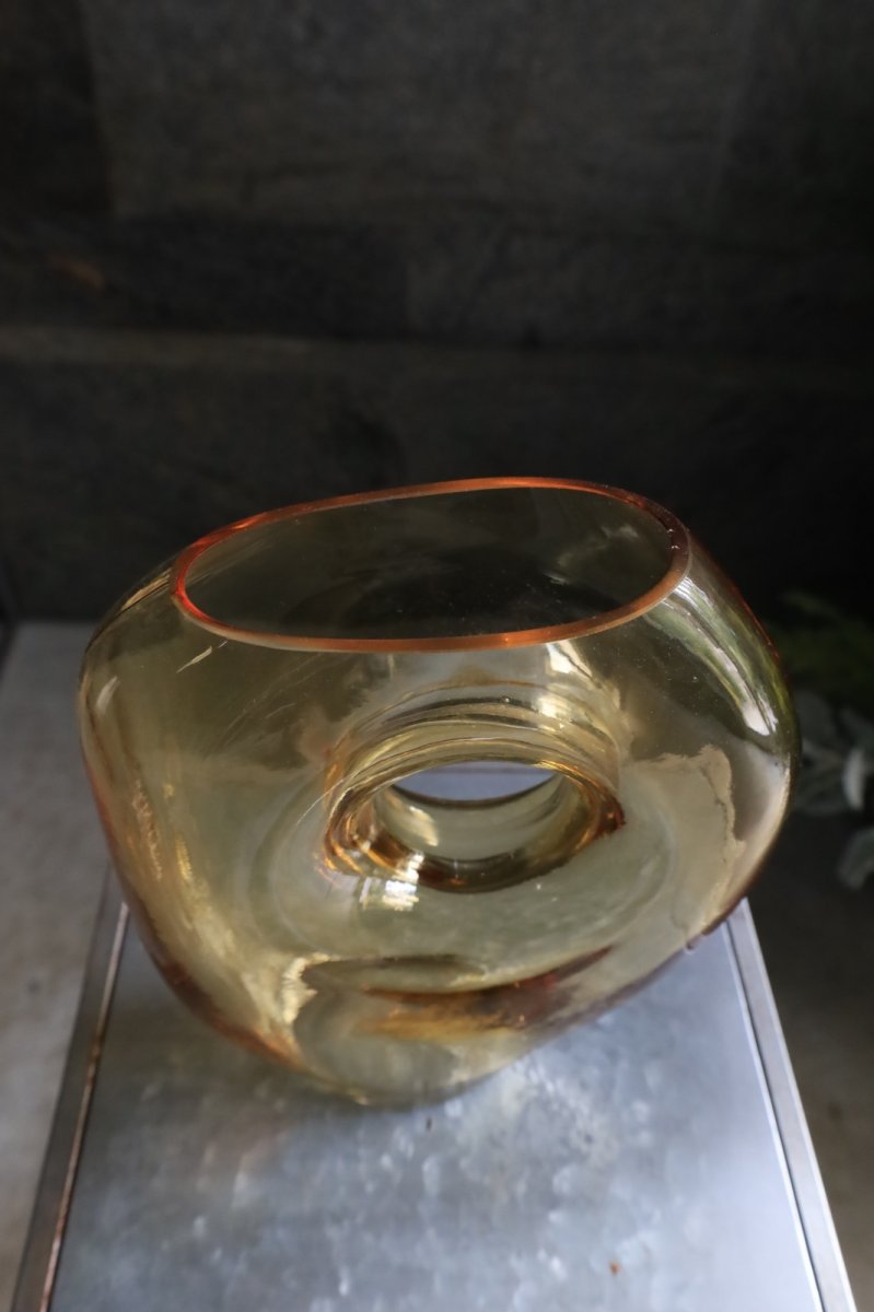 画像3: 意外と飾りやすい花瓶(イエロー) (3)