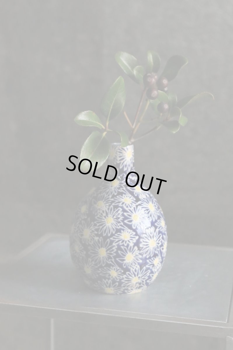 画像4: Small vase wtih daisies（青） (4)