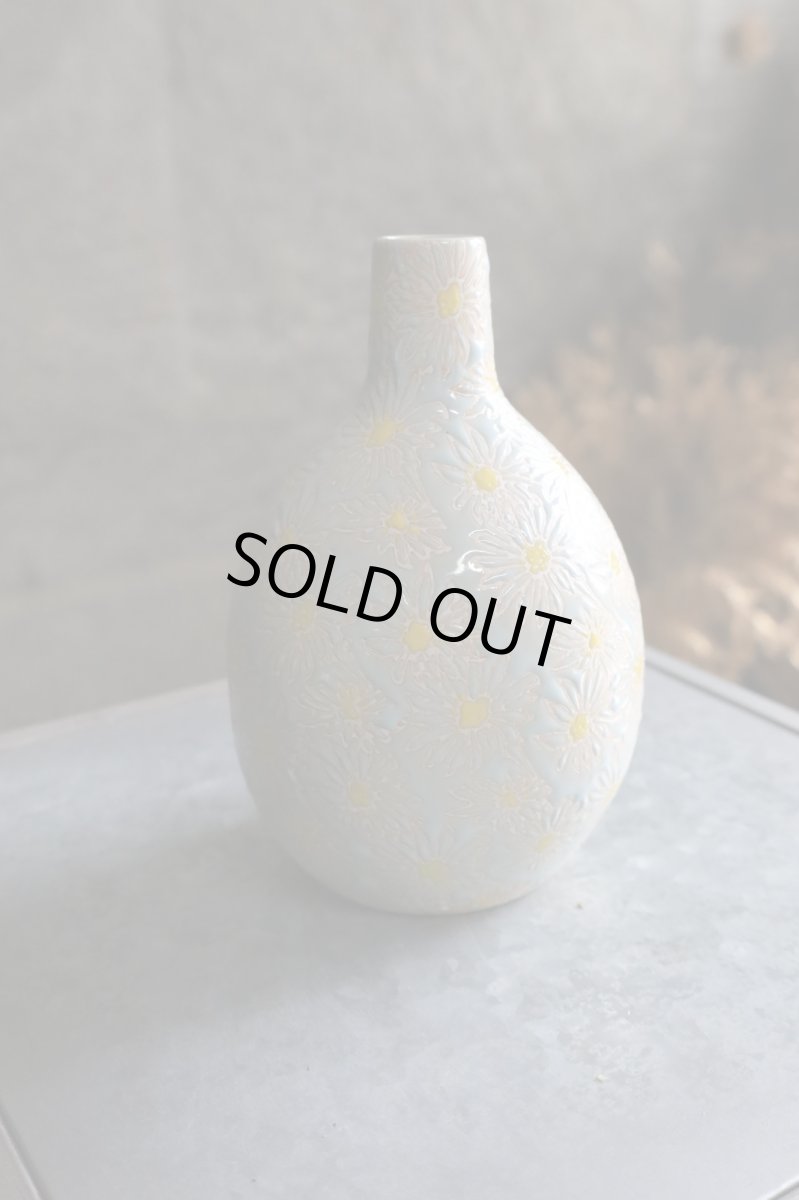 画像2: Small vase wtih daisies（薄水色） (2)