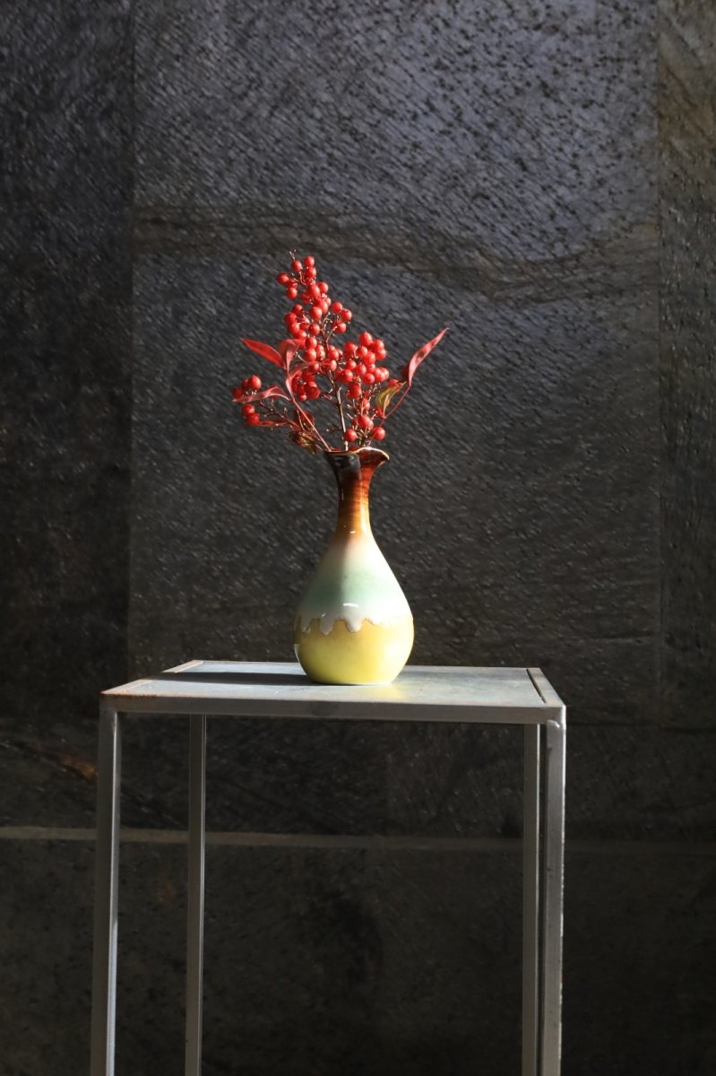 画像1: Vase small porcelain No.8 (1)