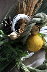 画像2: シンプルに仕上げたしめ飾り (2)
