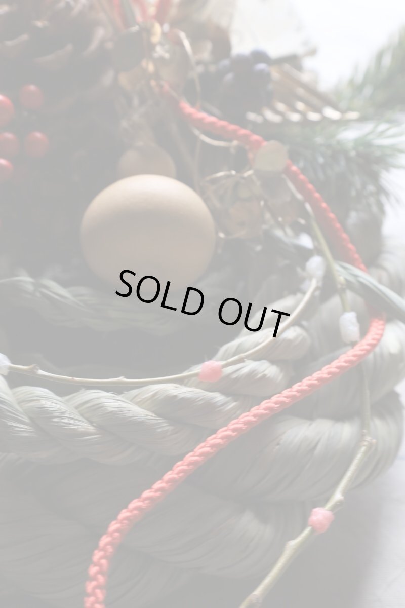 画像4: 華やか二連しめ飾り。瓢箪をあしらって (4)