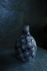 画像2: Small vase wtih daisies（青） (2)