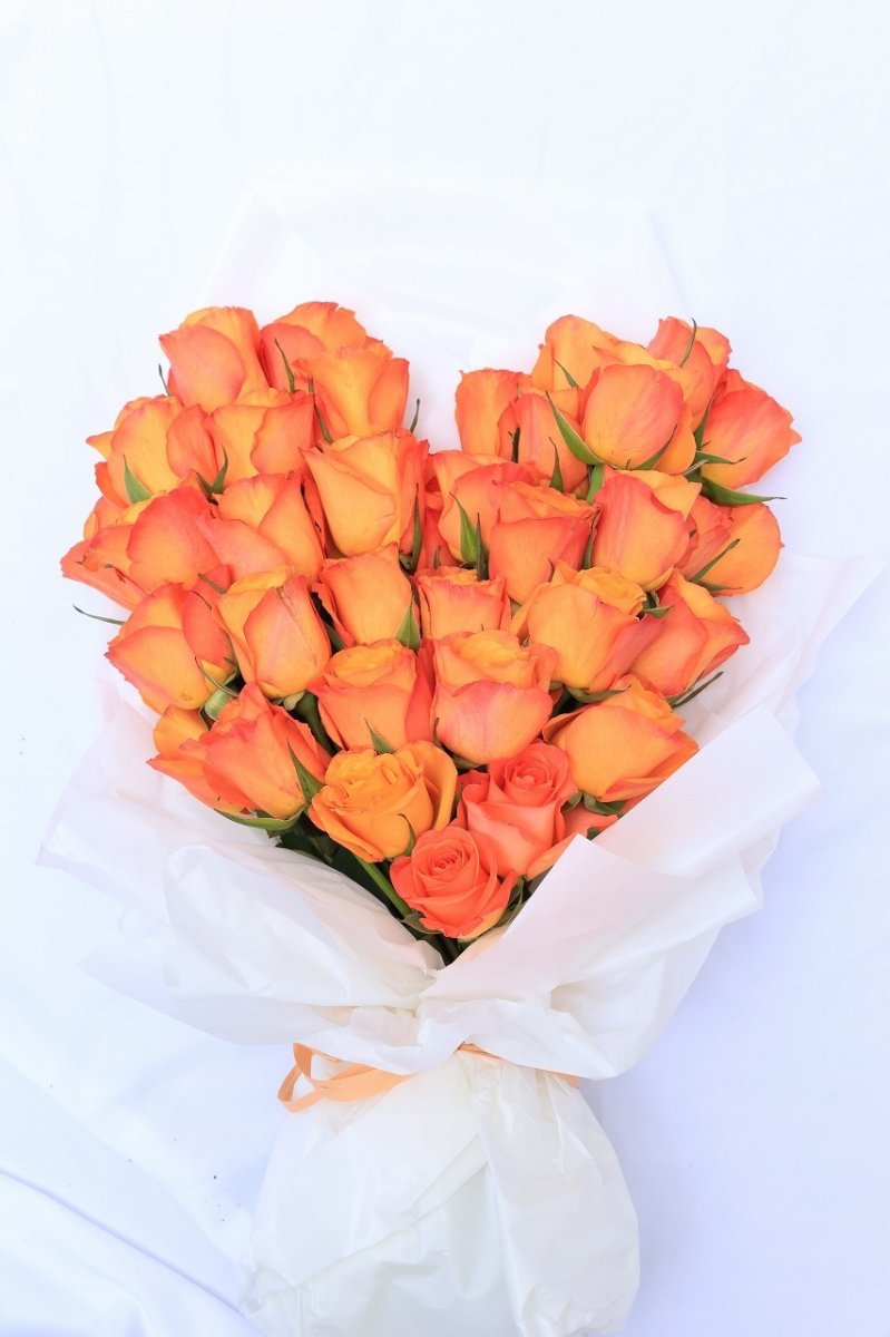 画像2: ハートローズ【オレンジ】 (2)