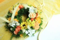 画像3: プリザーブドフラワーリースNo.1 (3)