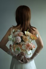 画像2: 薄ピンクの大人可愛いブーケ (2)