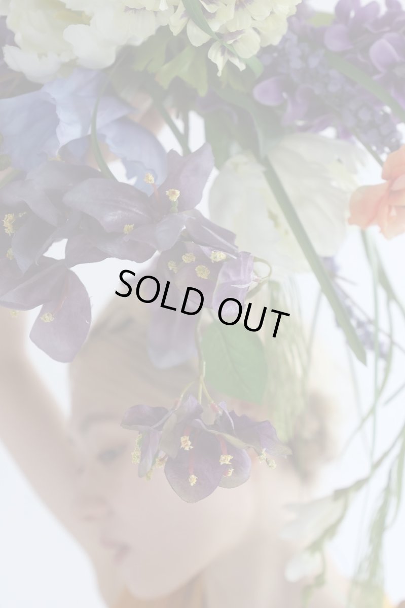 画像5: パープル×オレンジ・山ごぼうと松の個性的ブーケ (5)