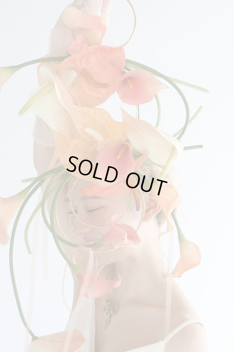 画像4: カラーとアンスリウムのリングブーケ (4)