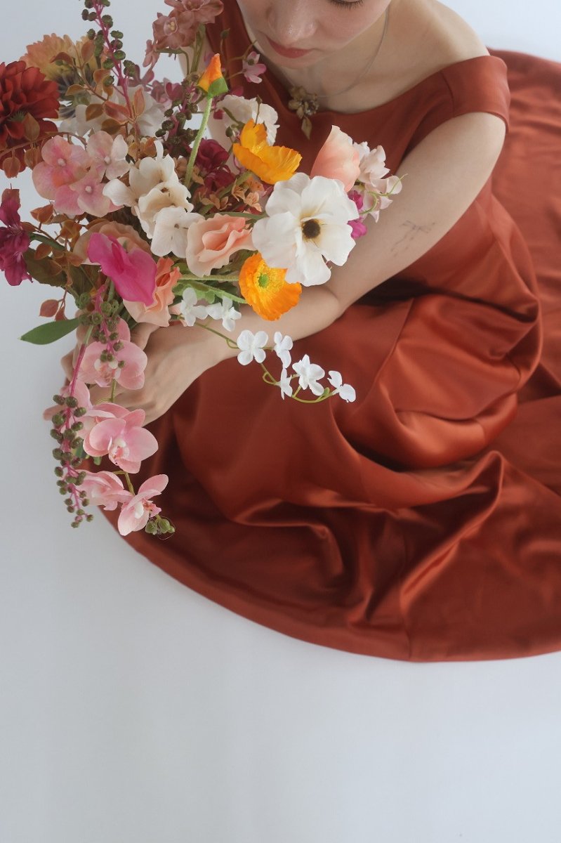 画像3: ナチュラルオータムくすみブーケ (3)