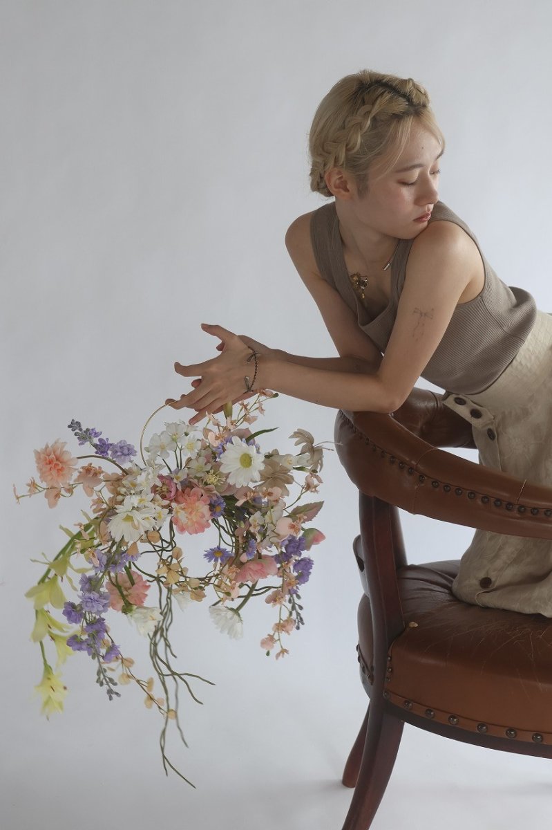 画像4: 甘めMIX　ゆらゆらゆれるリングブーケ (4)