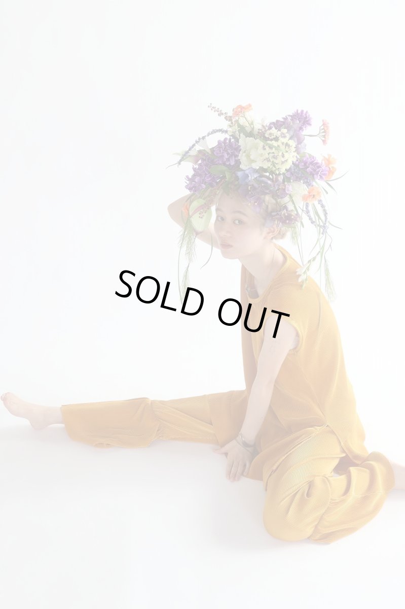 画像2: パープル×オレンジ・山ごぼうと松の個性的ブーケ (2)