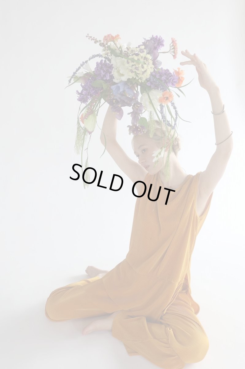 画像3: パープル×オレンジ・山ごぼうと松の個性的ブーケ (3)