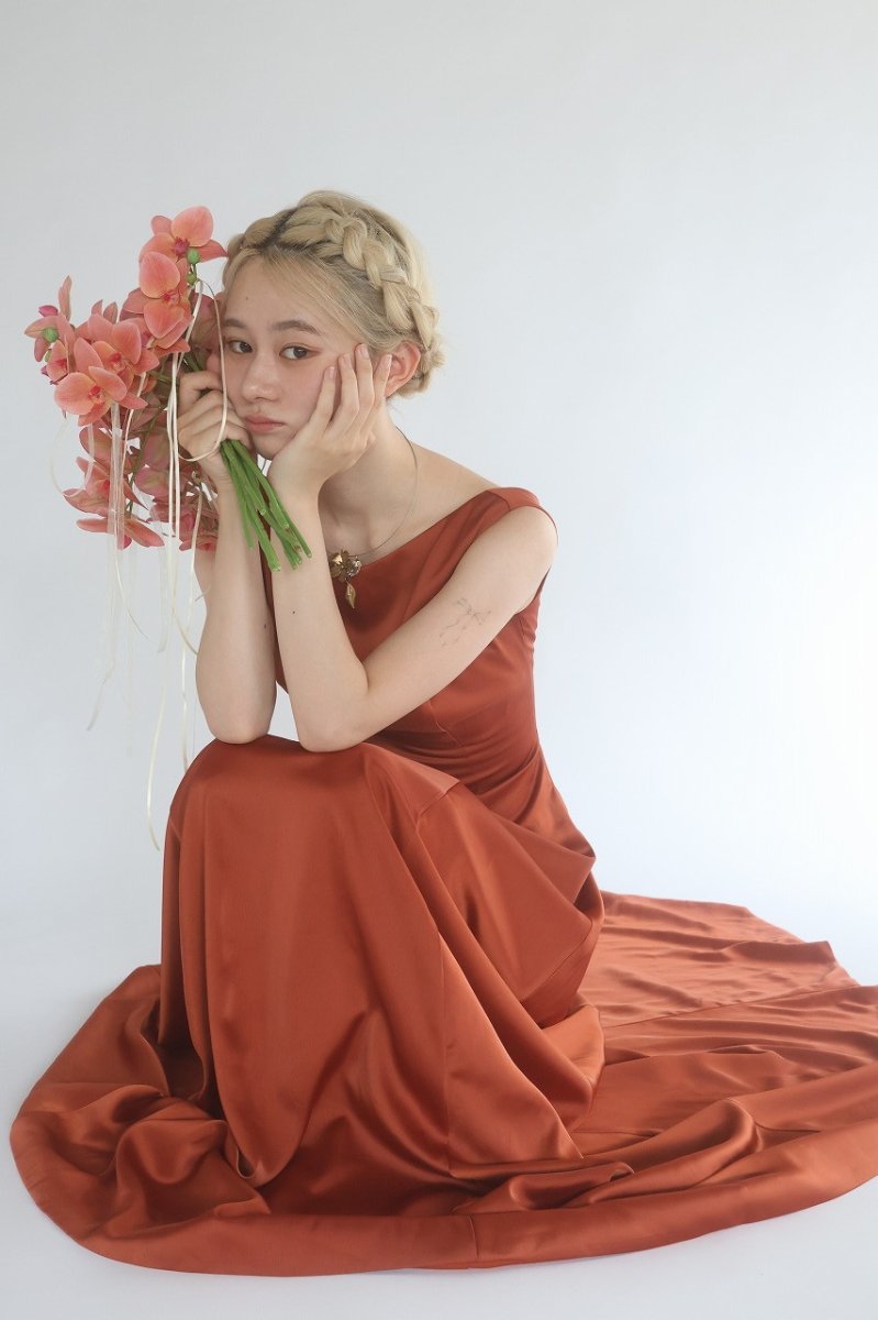 画像3: テラコッタオレンジ　胡蝶蘭のブーケ (3)