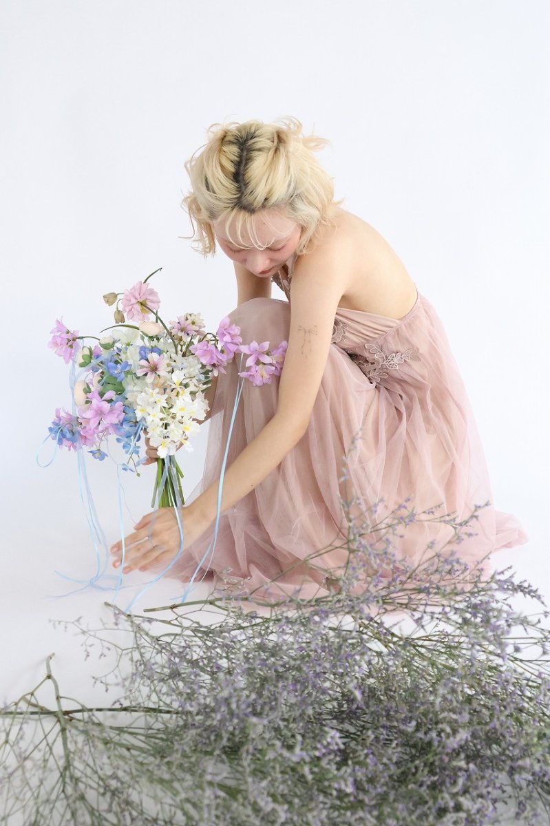 画像4: 優しいパープルのナチュラルブーケ (4)