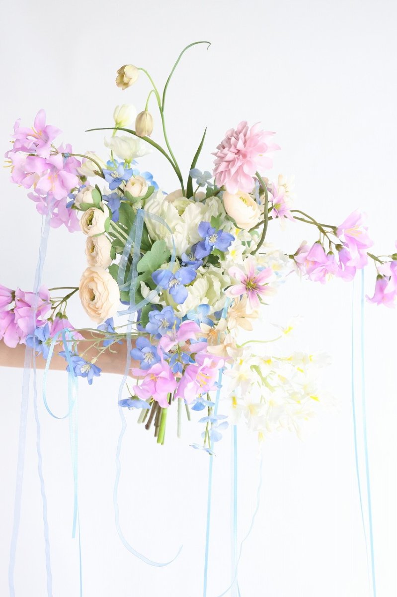 画像3: 優しいパープルのナチュラルブーケ (3)