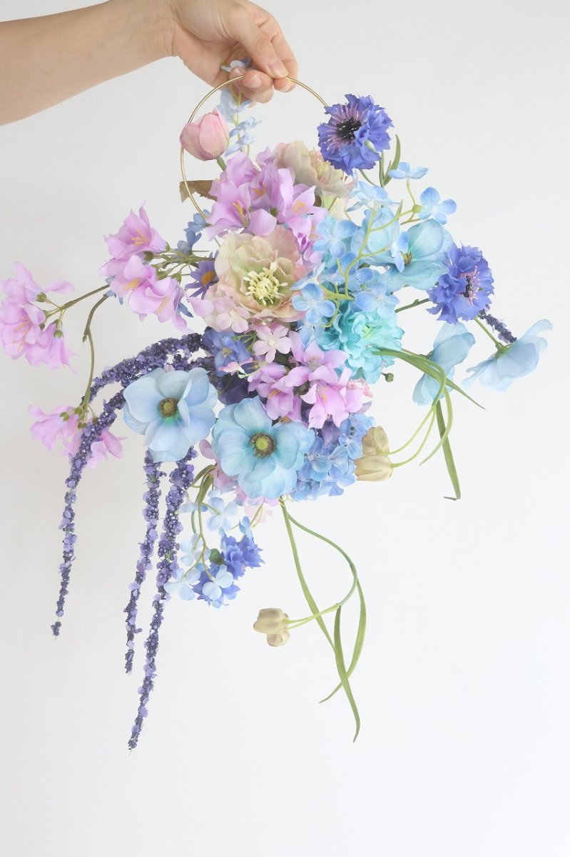 画像2: 青とピンクの夢カラーブーケ (2)