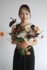 画像1: シックな大人色　ぴょんぴょん個性的ブーケ (1)