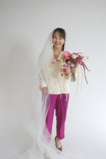 画像4: 大人可愛い！ニュアンスピンクの垂れるブーケ (4)