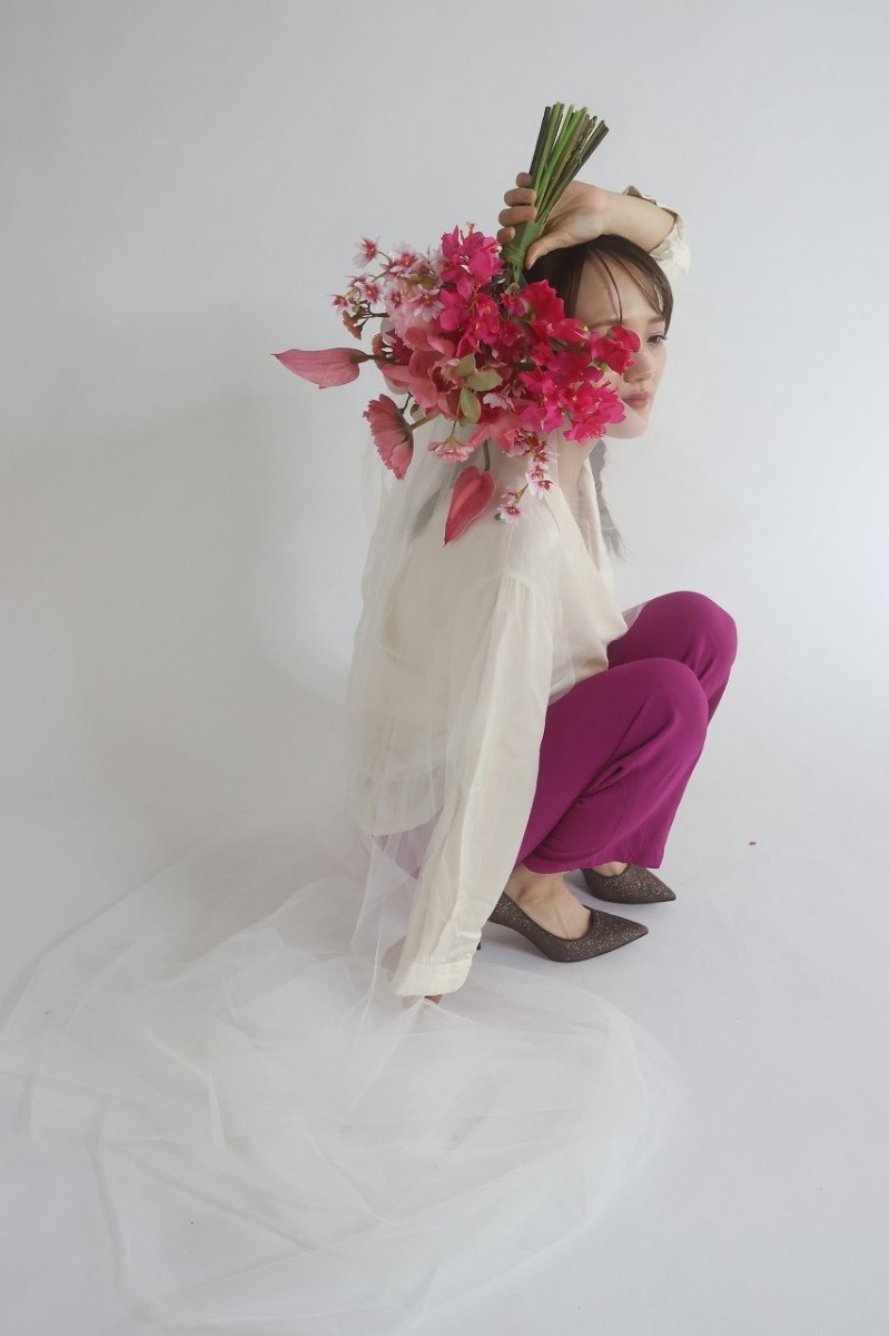 画像2: ピンクのリゾートブーケ (2)