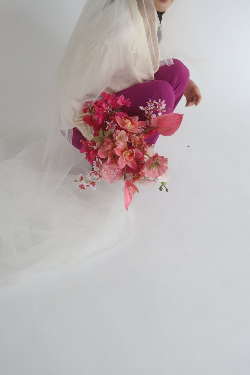 画像6: ピンクのリゾートブーケ (6)