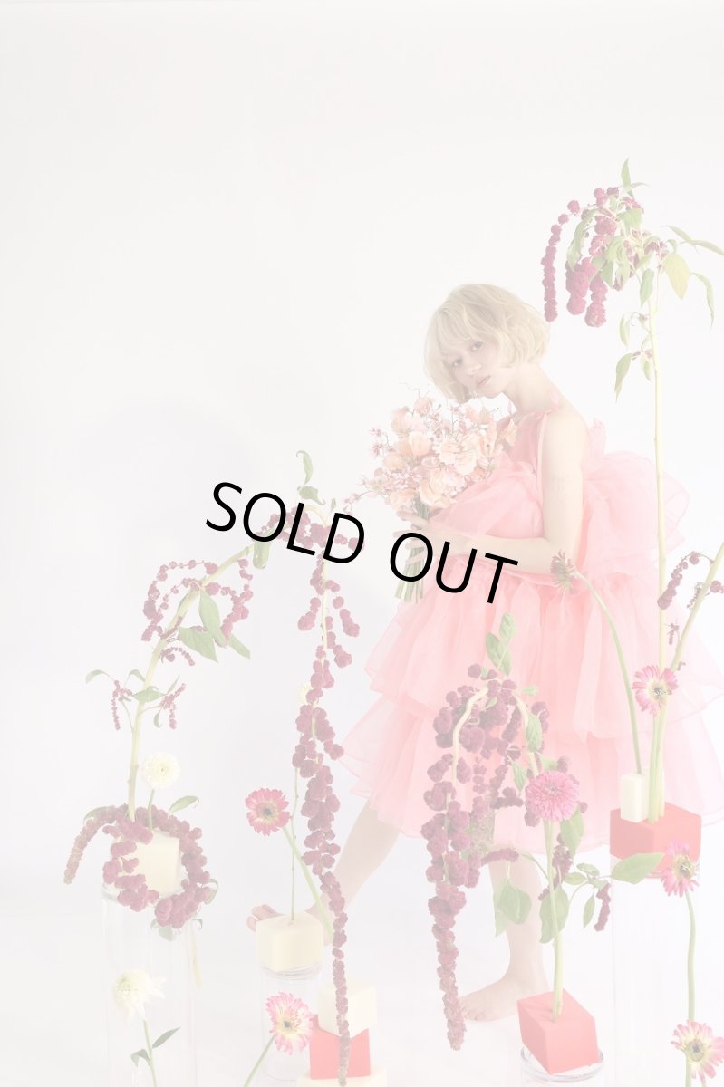 画像3: コーラルオレンジの暖色系ブーケ (3)