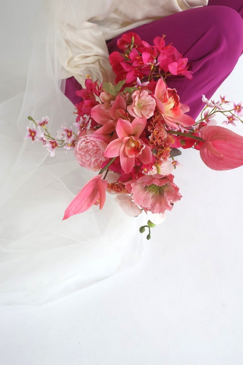 画像4: ピンクのリゾートブーケ (4)
