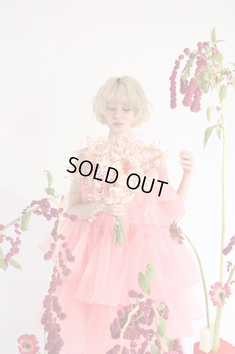 画像2: コーラルオレンジの暖色系ブーケ (2)