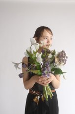 画像6: オープンチューリップのくすみ紫ブーケ (6)