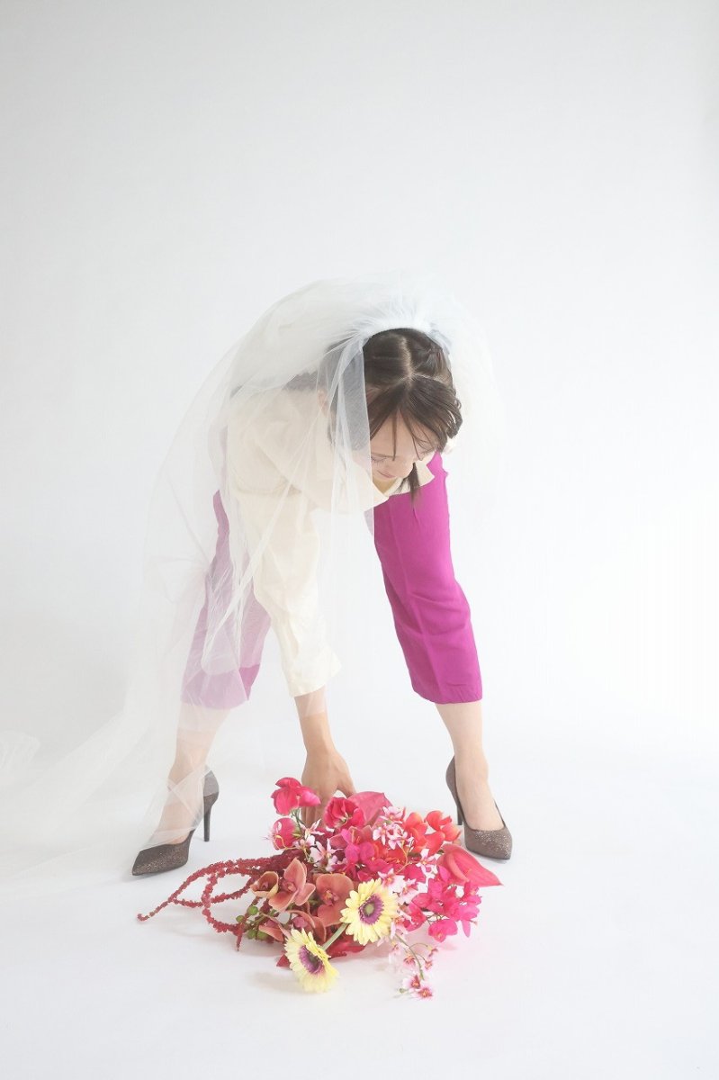 画像3: 赤いお花のリゾートブーケ (3)