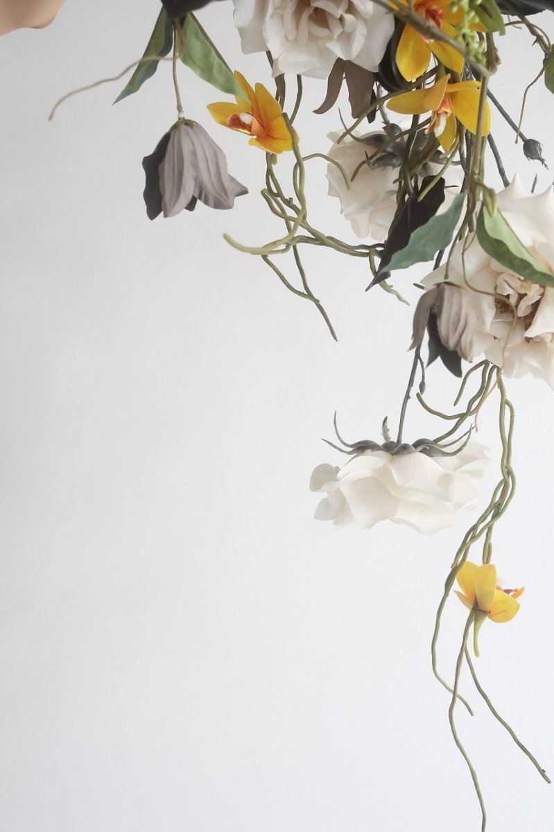 画像7: 黒いアンスリウムのシックリングブーケ (7)