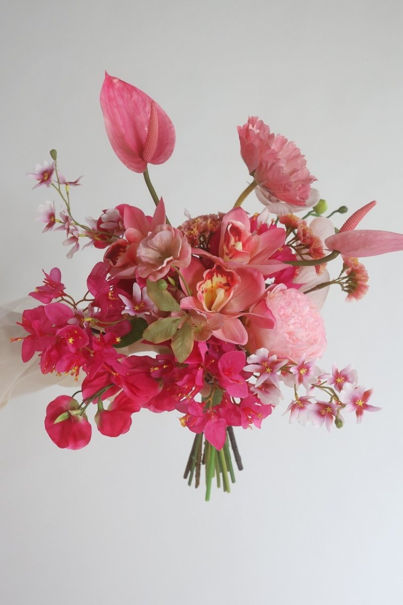 画像3: ピンクのリゾートブーケ (3)
