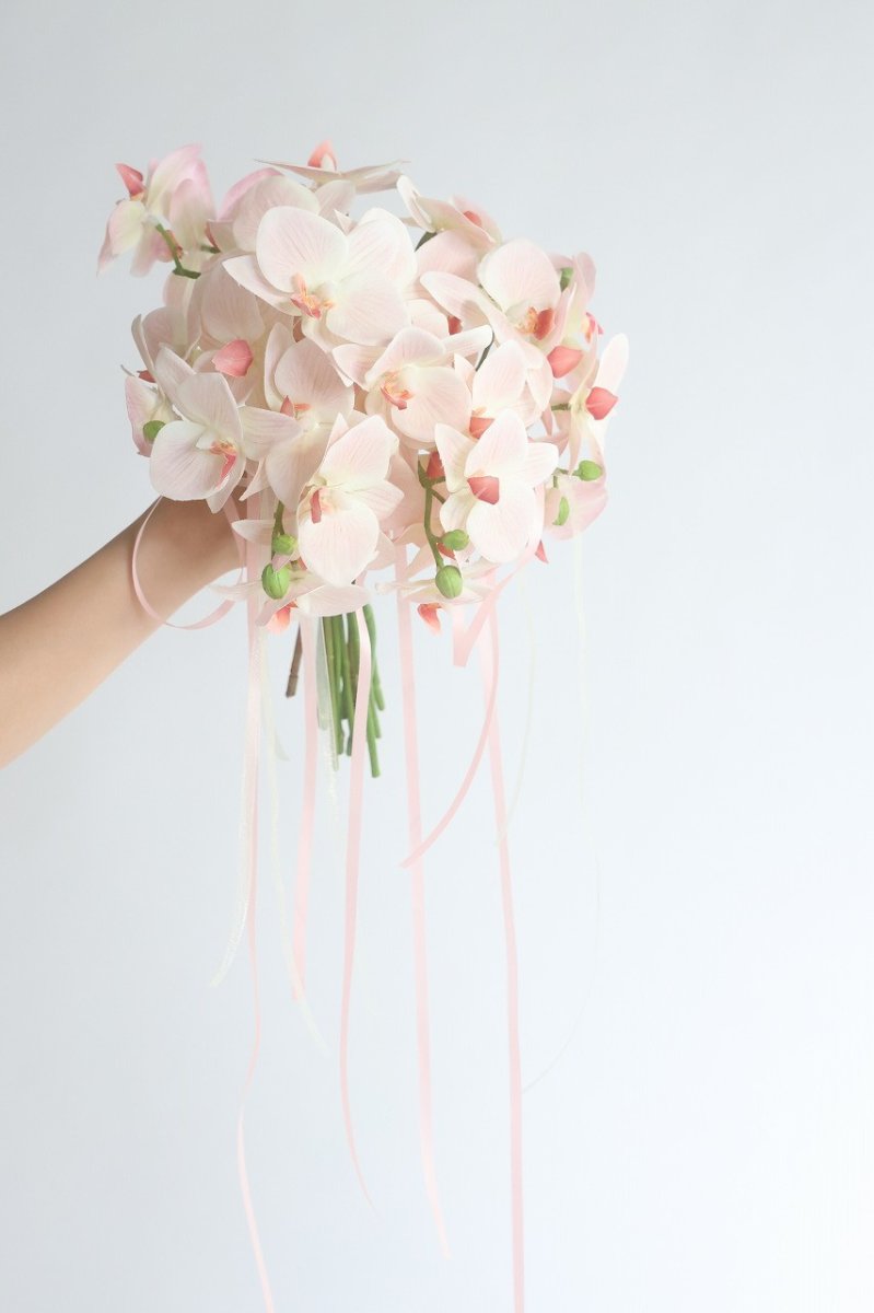 画像4: ほんわかピンク　胡蝶蘭のブーケ (4)