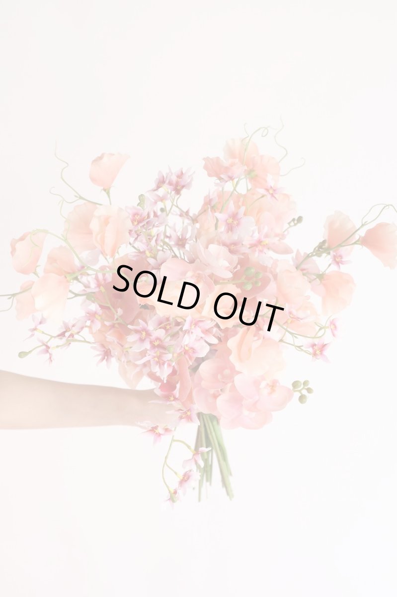 画像1: コーラルオレンジの暖色系ブーケ (1)