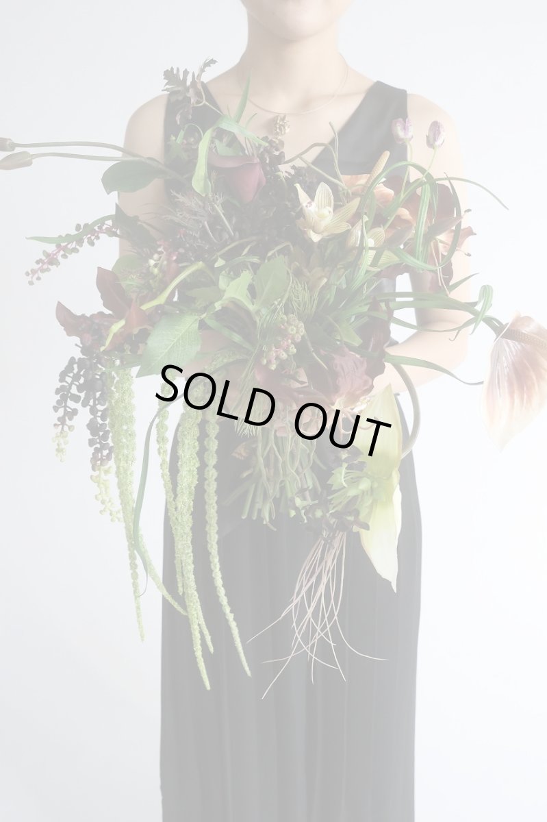 画像2: 山ごぼうとアマランサスの個性的ブーケ (2)