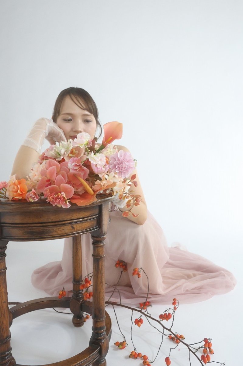 画像5: アンスリウムと胡蝶蘭の秋ブーケ (5)