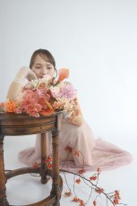 画像5: アンスリウムと胡蝶蘭の秋ブーケ (5)