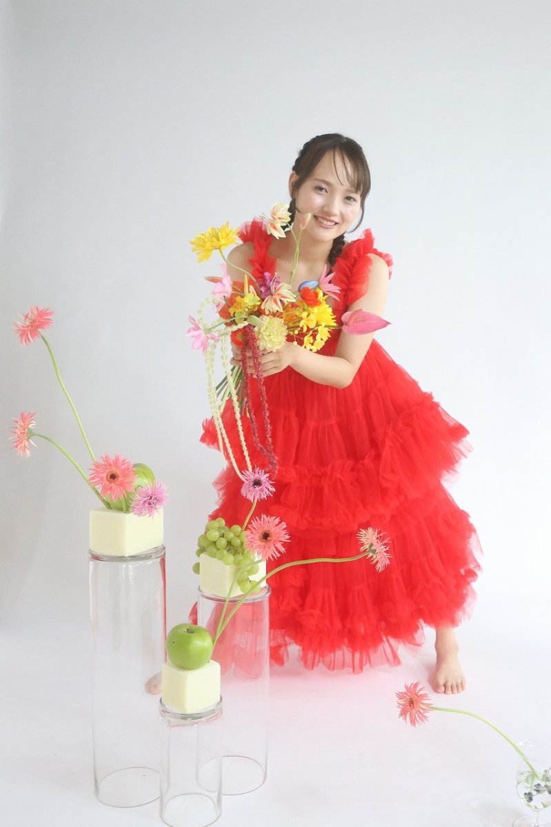 画像3: カラフル！ゆれるリゾートブーケ (3)