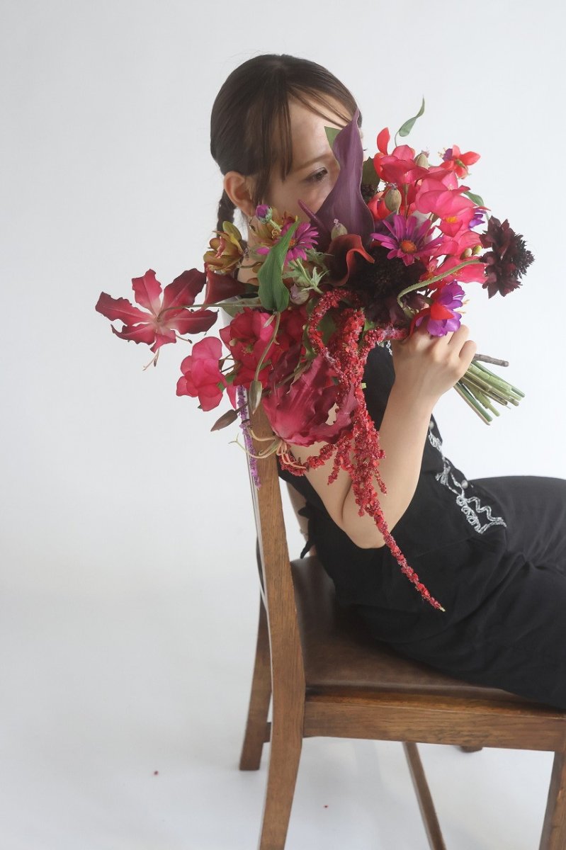 画像7: グロリオサとアンスリウムのゆらゆら個性的ブーケ (7)