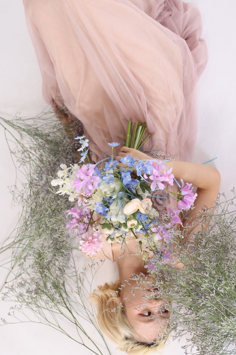 画像5: 優しいパープルのナチュラルブーケ (5)