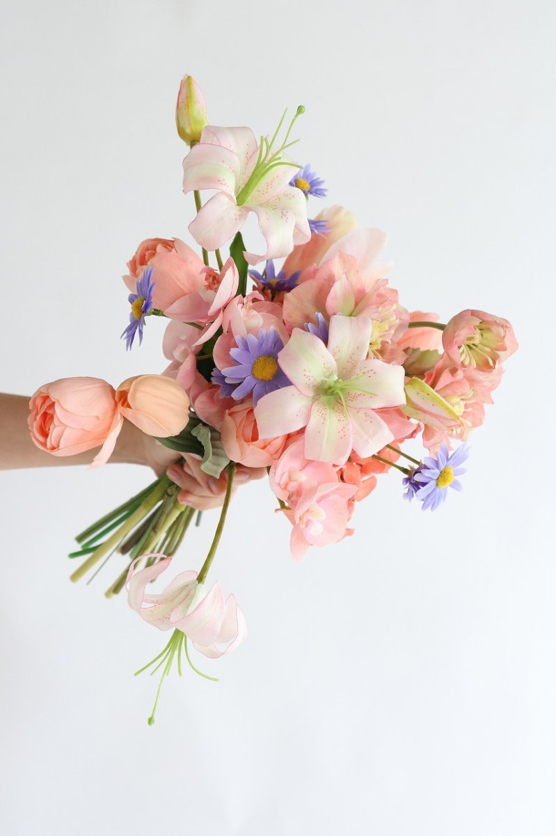 画像4: コーラルピンクのcuteブーケ (4)