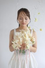 画像1: クリームイエロー　胡蝶蘭のブーケ (1)