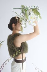 画像4: 和装や白無垢にぴったり！松の和装ブーケ (4)