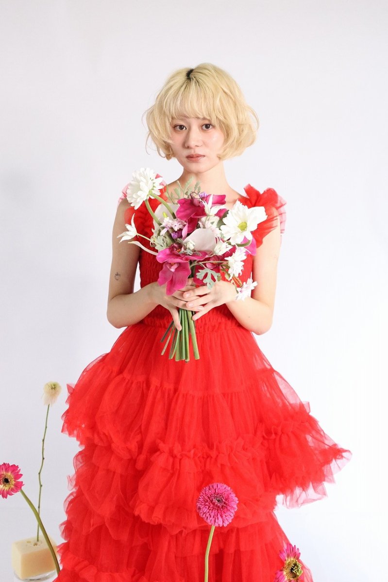 画像3: フーシャピンクとホワイトのガーベラブーケ (3)