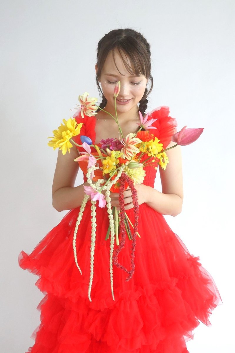 画像1: カラフル！ゆれるリゾートブーケ (1)