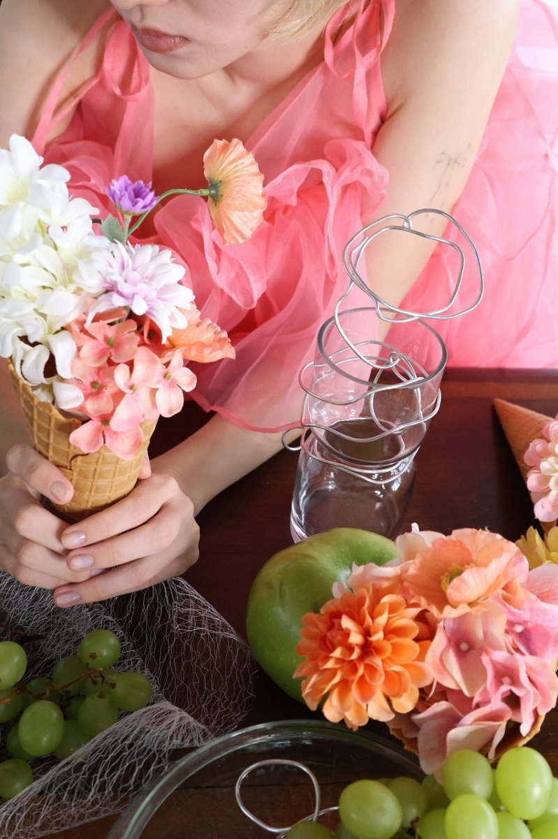 画像4: アプリコットバニラ・ワッフルコーンアイス (4)