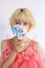 画像1: ミントクリーム・ワッフルコーンアイス (1)