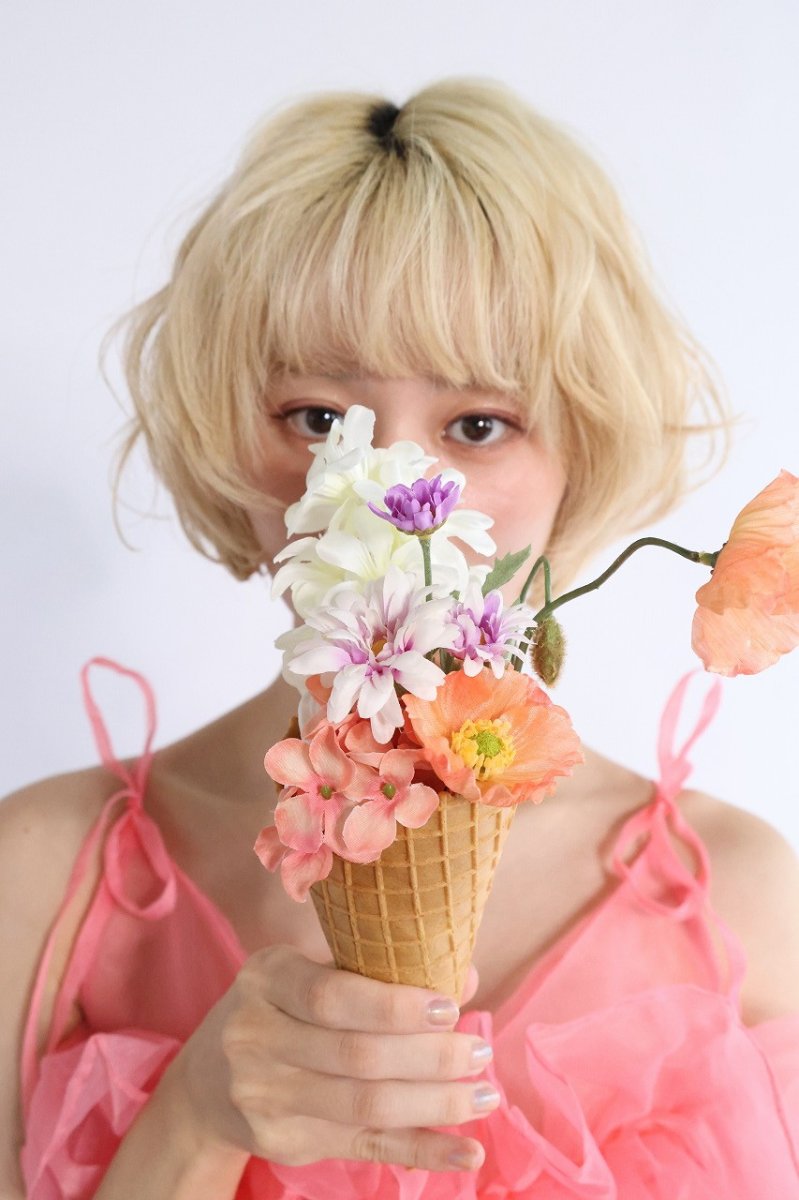 画像2: アプリコットバニラ・ワッフルコーンアイス (2)