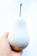 画像3: 花束と洋梨とリンゴのオブジェギフトセット (3)