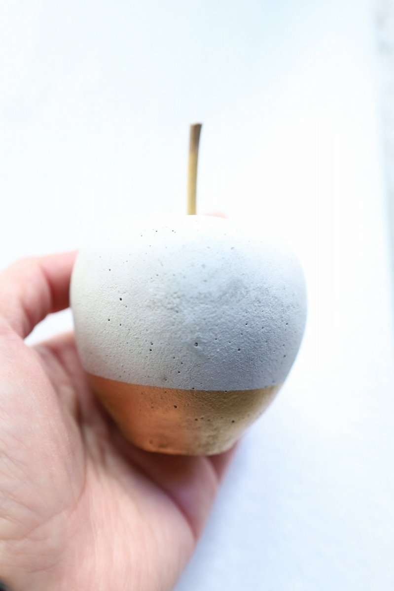 画像4: 花束と洋梨とリンゴのオブジェギフトセット (4)