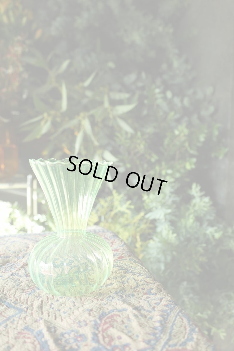 画像1: Small vase green！ (1)